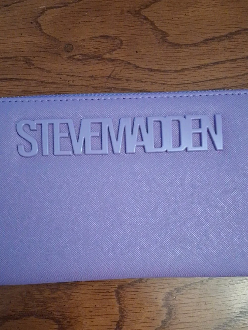 Steve Madden Lavender Wristlet Clutch